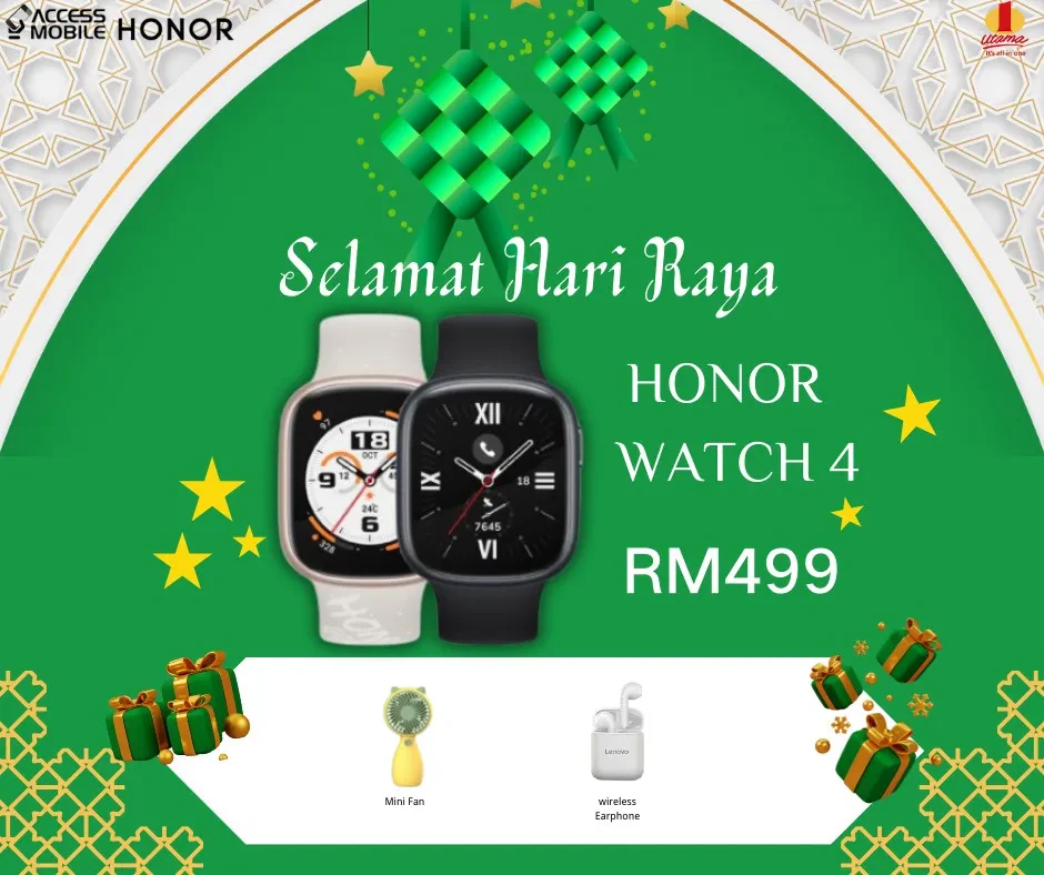 HONOR WATCH 4 [WITH FREE GIFT]
