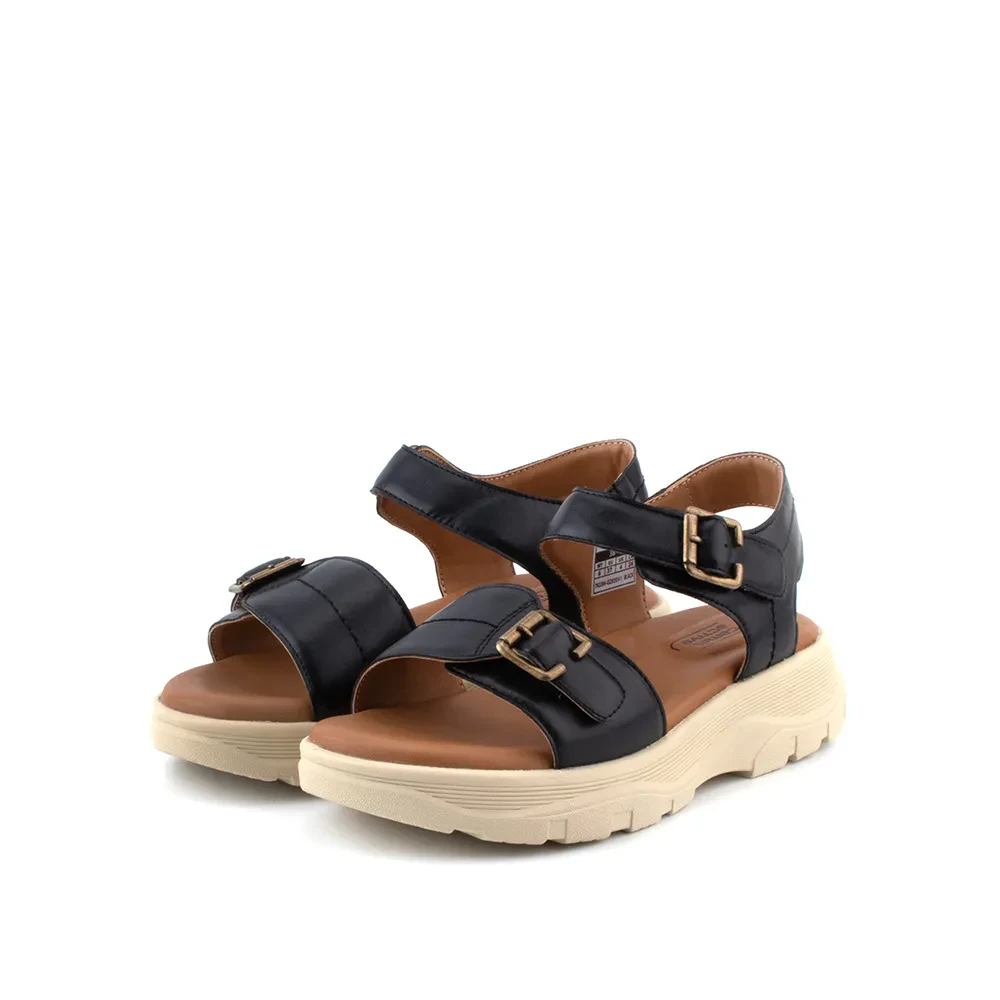 WOMEN LAUREL BUCKLE STRAP COMFORT SANDAL