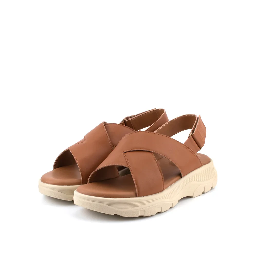 WOMEN LAUREL CROSS STRAP COMFORT SANDAL