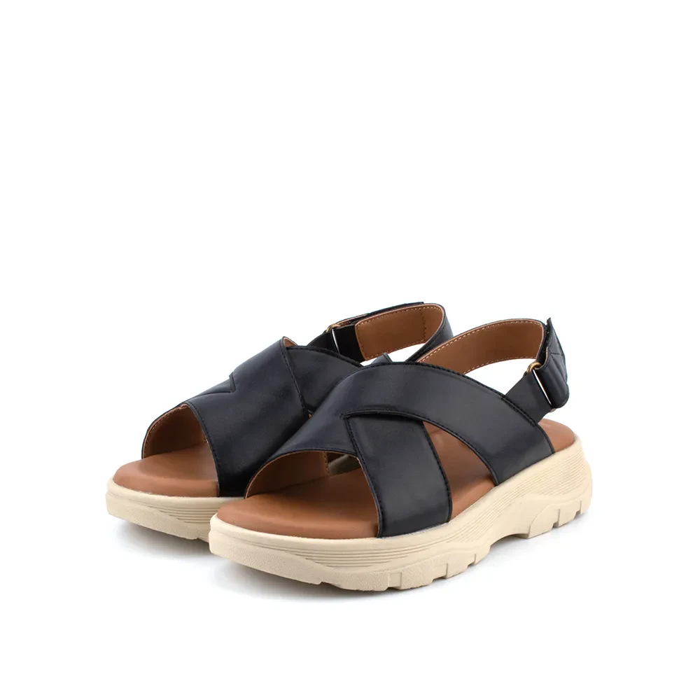 WOMEN LAUREL CROSS STRAP COMFORT SANDAL