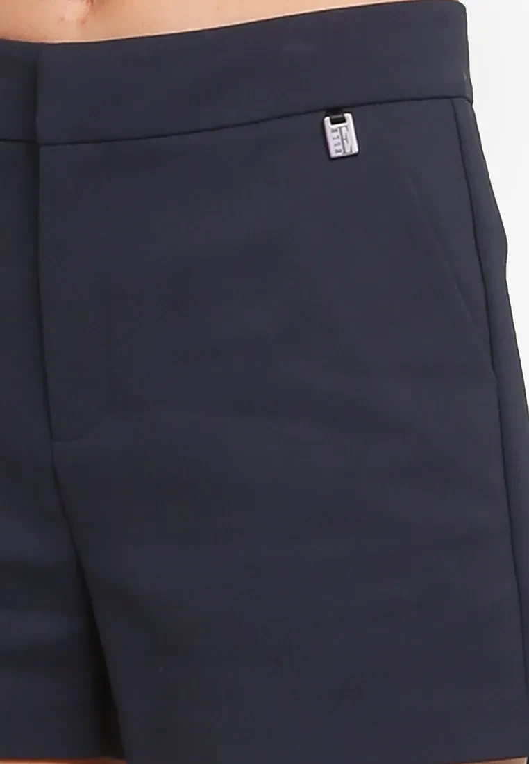 COTTON SHORTS IN NAVY