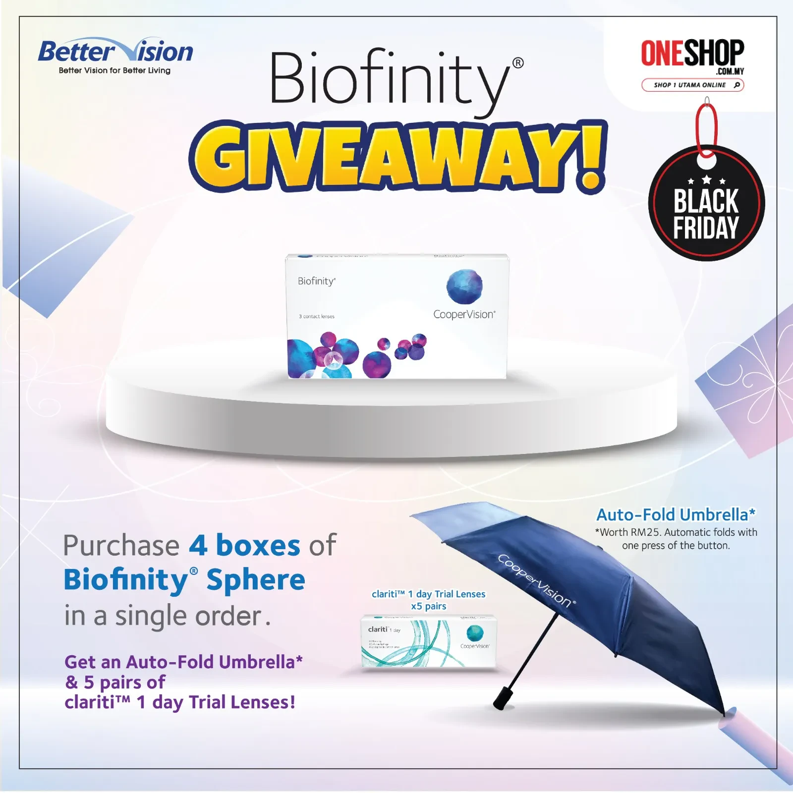 [4 BOXES] BIOFINITY (3PCS)
