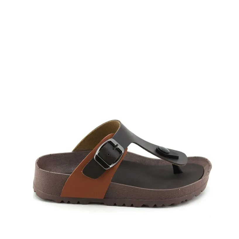 BATA KIDS SANDALS - BROWN [3614973]