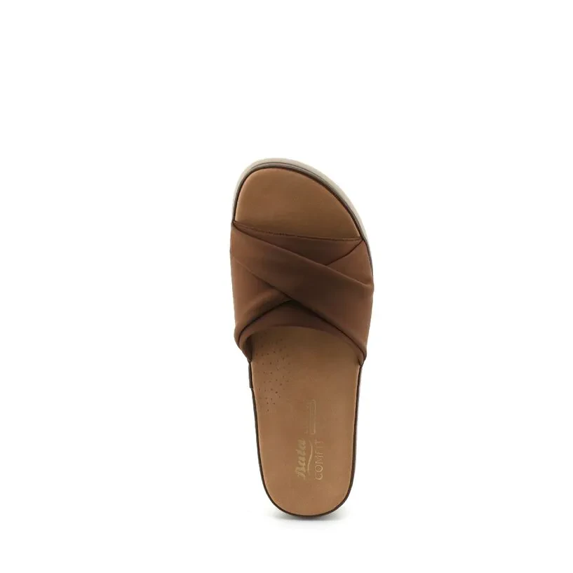 BATA COMFIT BATA LADIES SANDALS - BROWN [5614308]