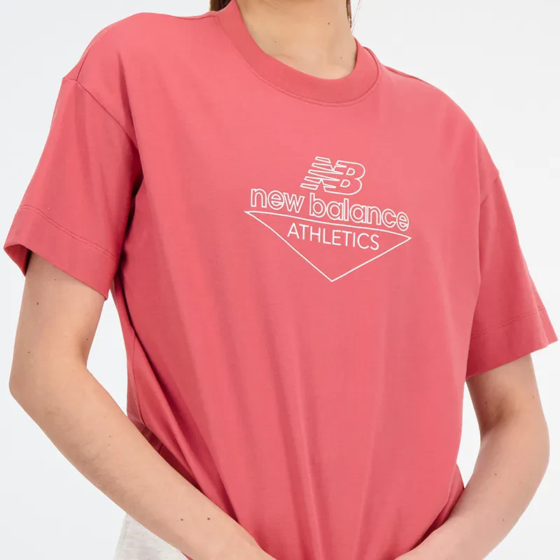 ATHLETICS COTTON JERSEY BOXY T-SHIRT - ASU