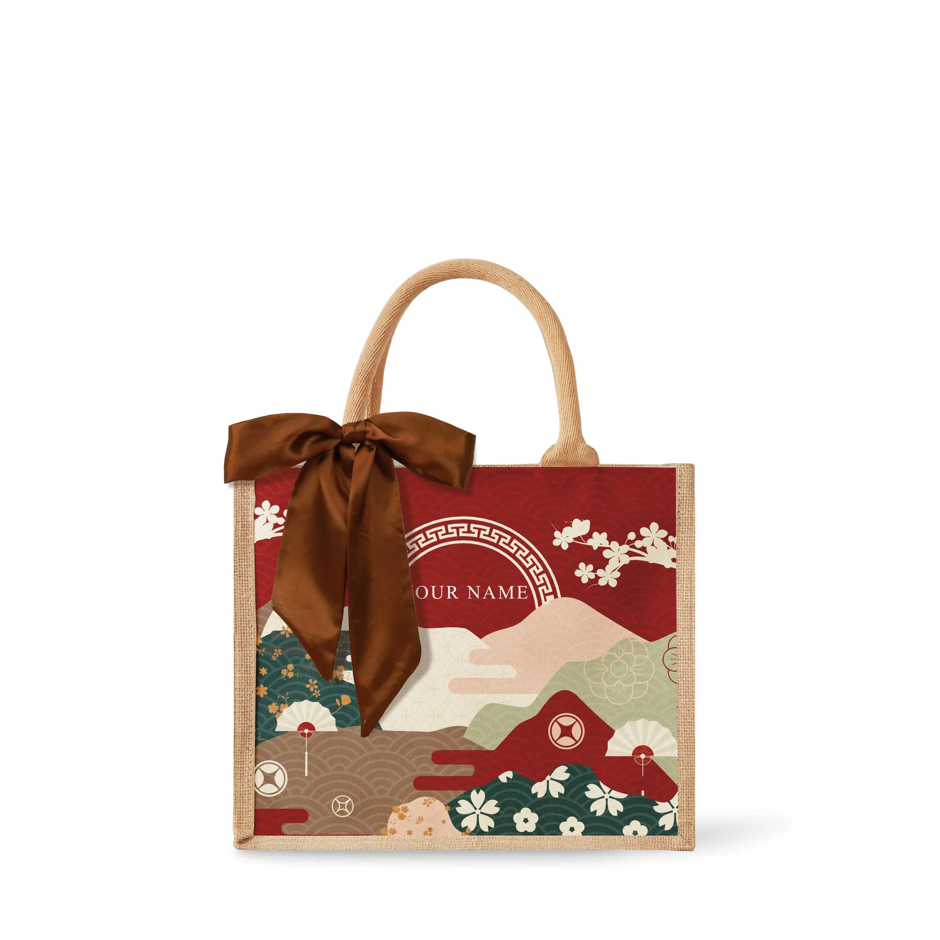 FORTUNE GARDEN SERIES TOTE BAG