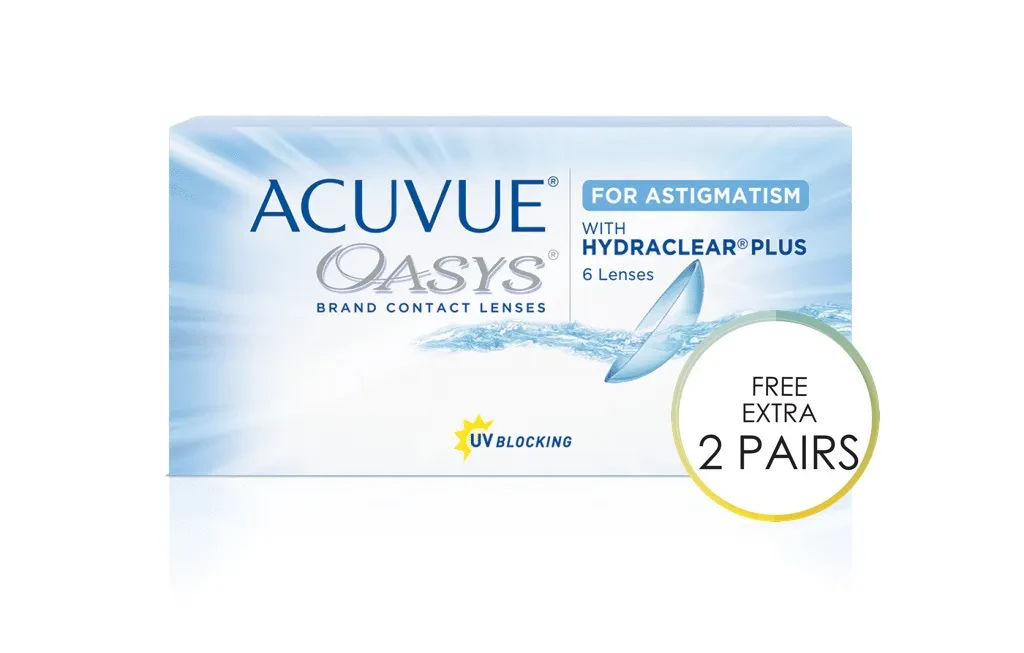 [4-BOX BUNDLE DEAL] ACUVUE OASYS ASTIGMATISM (BI-WEEKLY) SILICONE HYDROGEL