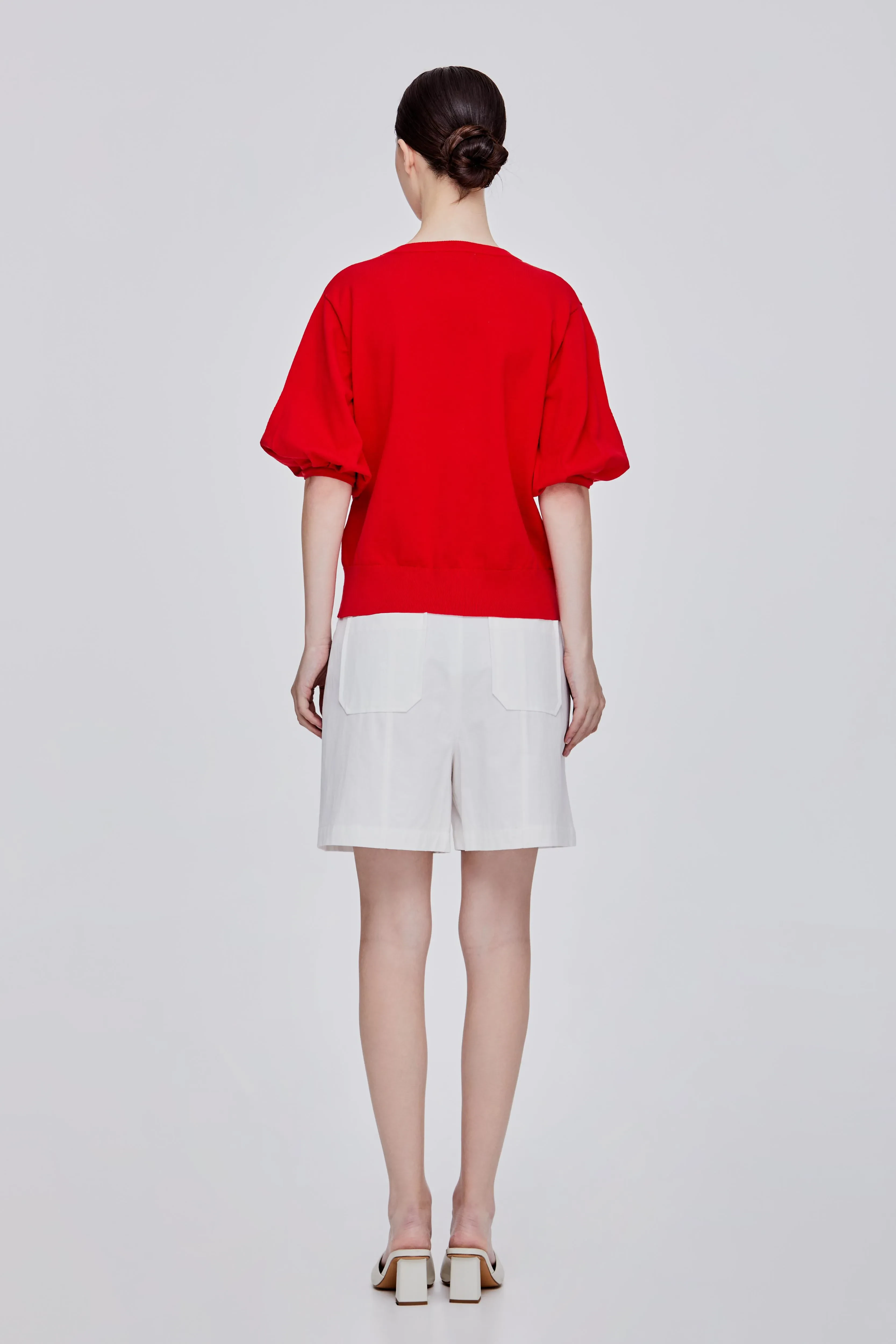 BISHOP-SLEEVE LIKE KNIT