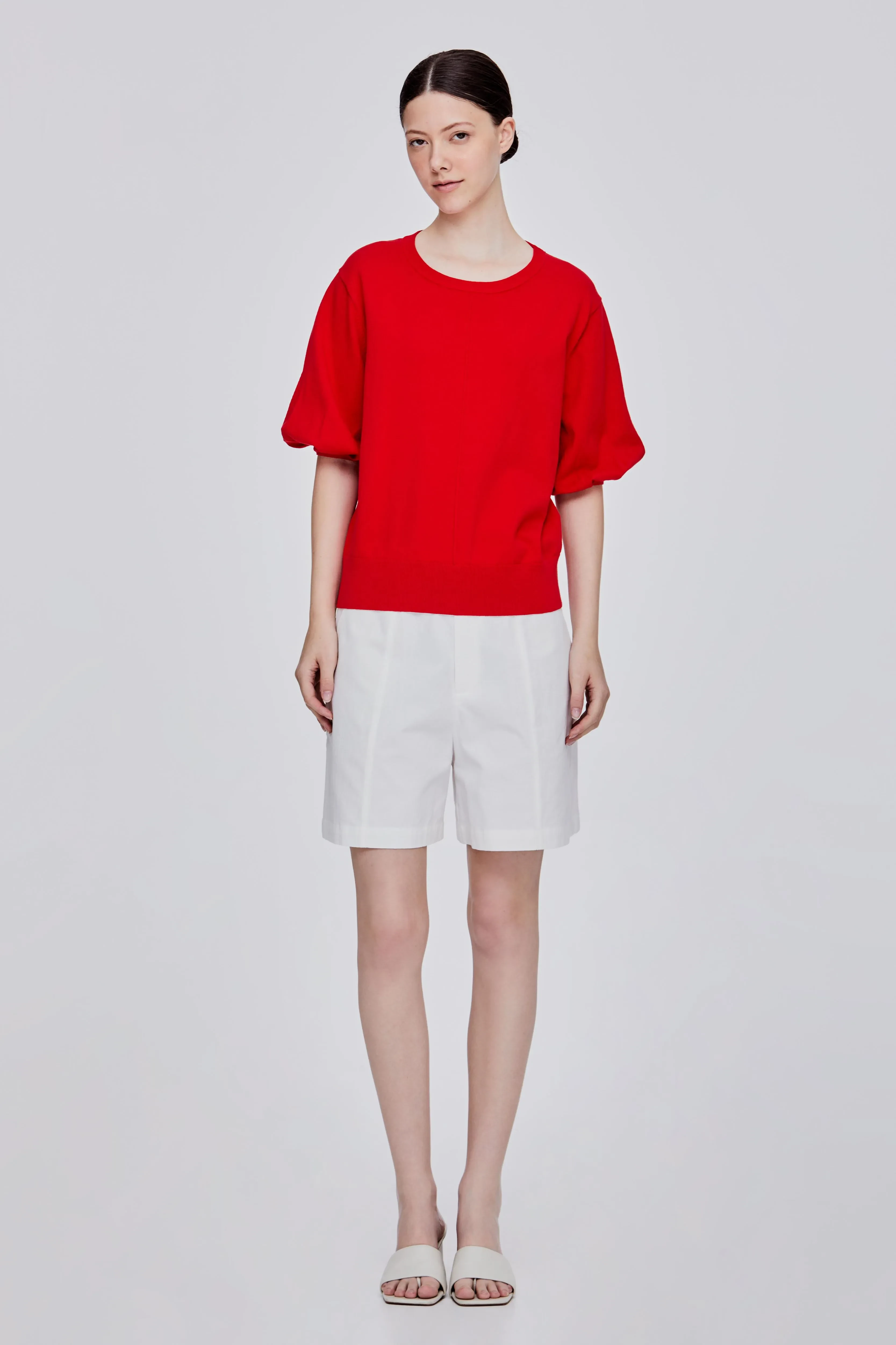 BISHOP-SLEEVE LIKE KNIT