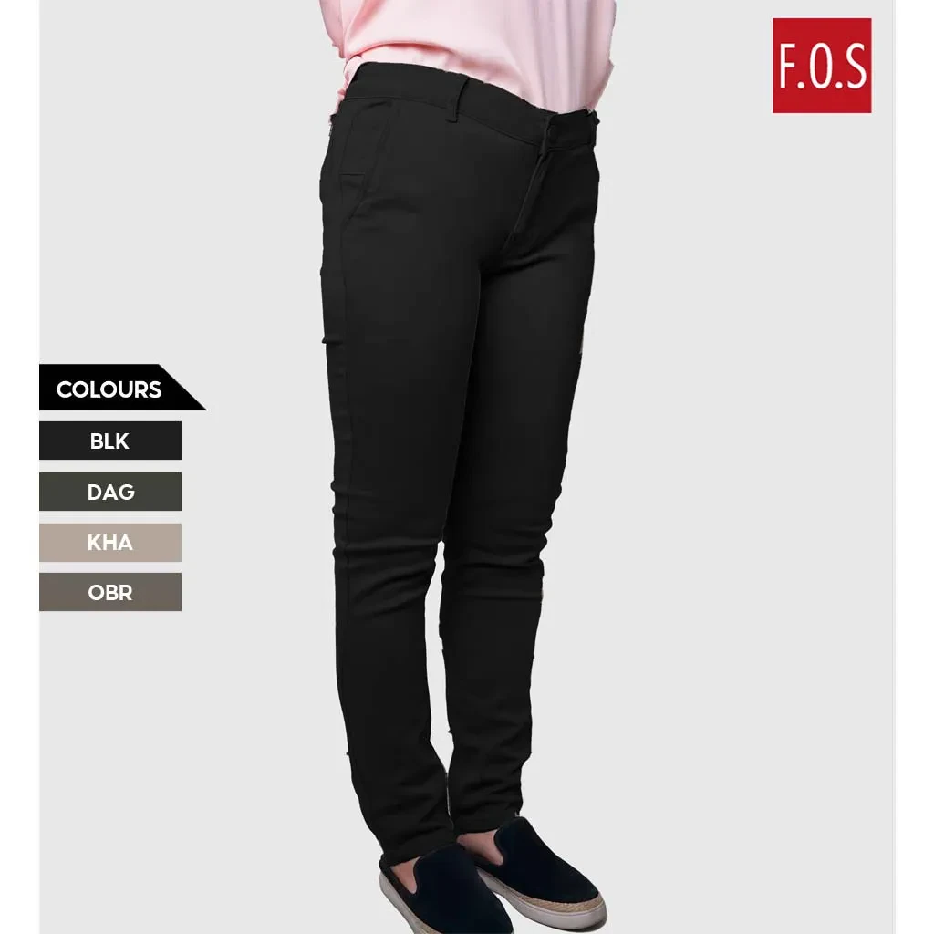 FOS X NAVY & NAVY WOMEN'S |CHINO LONG PANTS