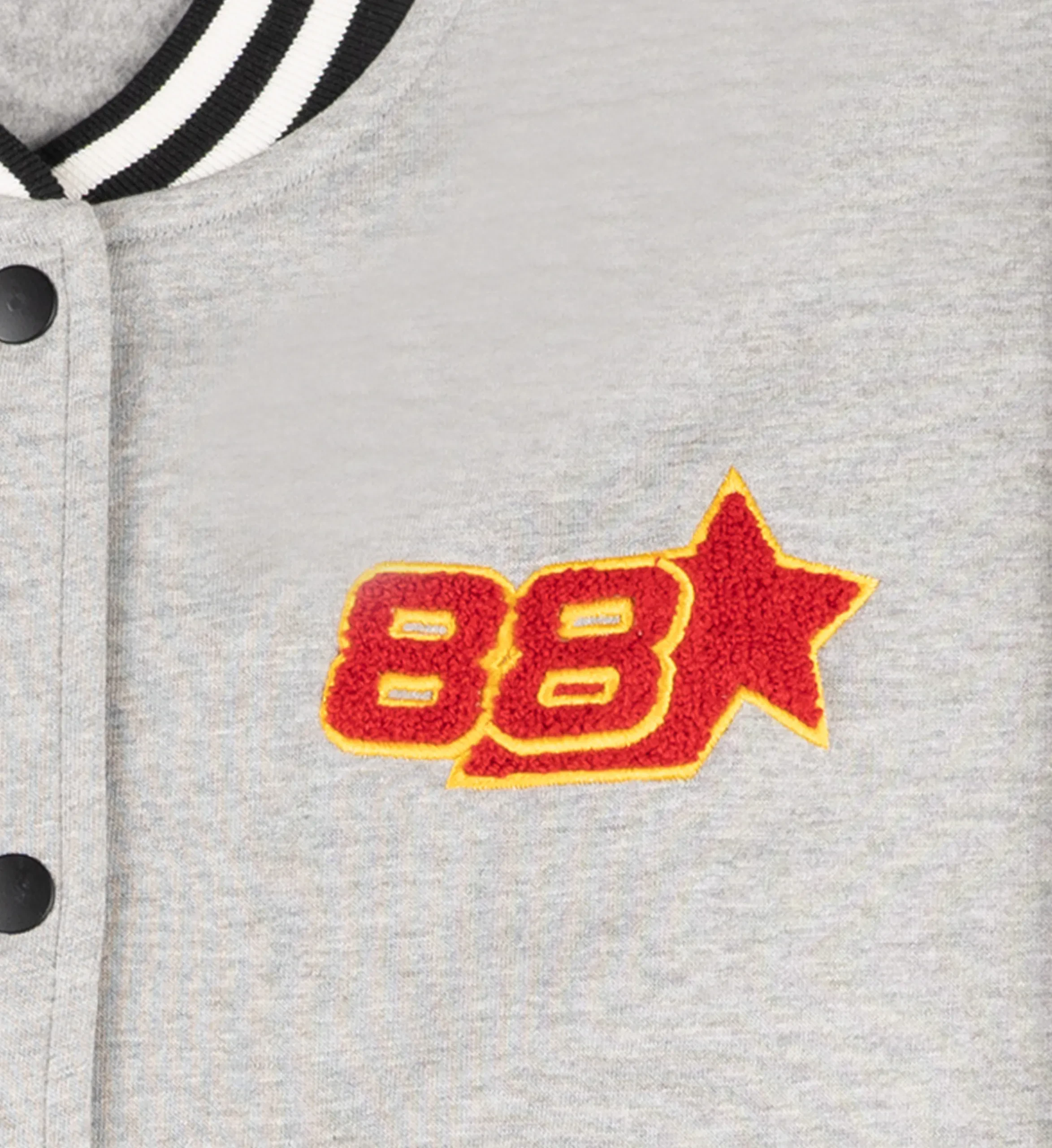 FOS x NAVY & NAVY WOMEN'S | OVERSIZED FLEECE BASEBALL JACKET