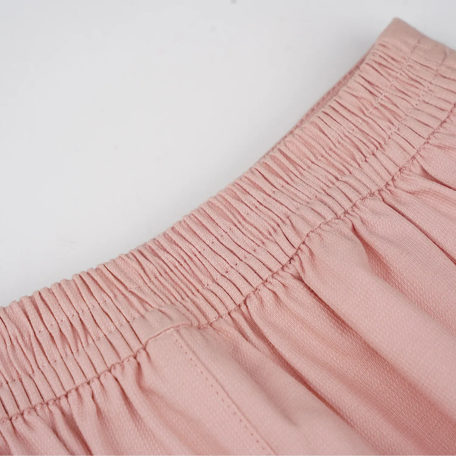 PONEY GIRLS PINK PEACHY WIDE CANVAS LONG PANTS