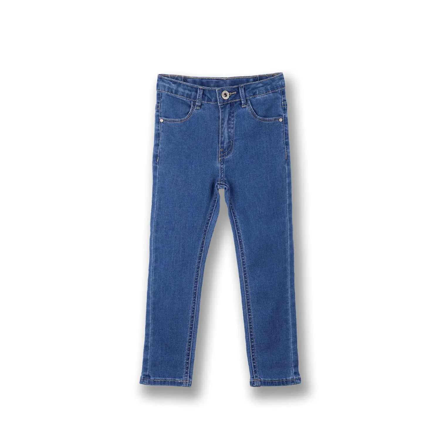 GIRLS DENIM LIGHT BLUE REGULAR FIT JEANS