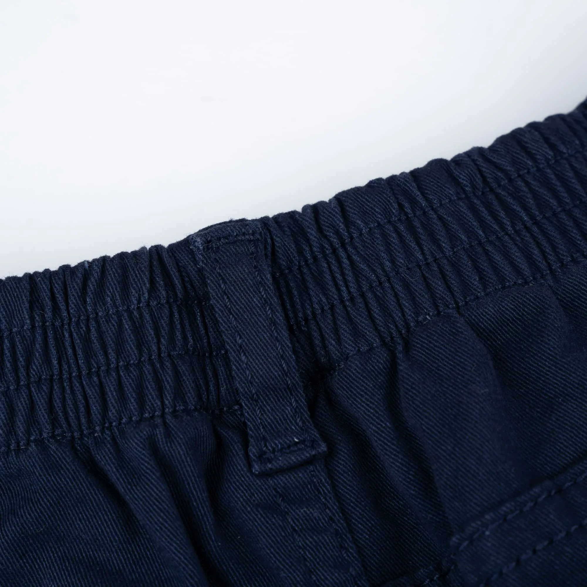BOYS NAVY ZIP-UP LONG PANTS