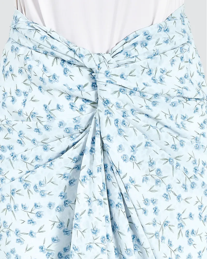 JASMINE KAFTAN SET IN SKY BLUE