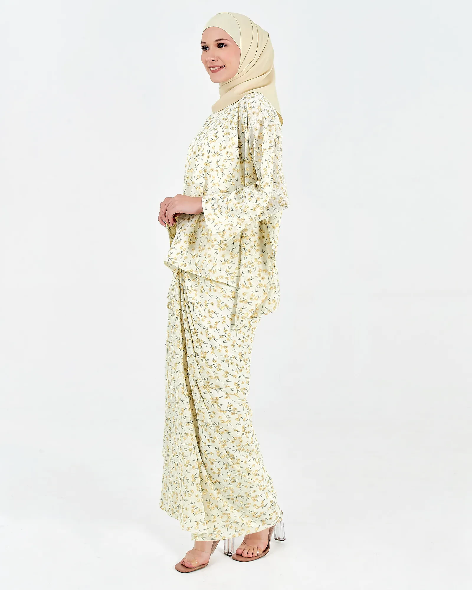 JASMINE KAFTAN SET IN BUTTER