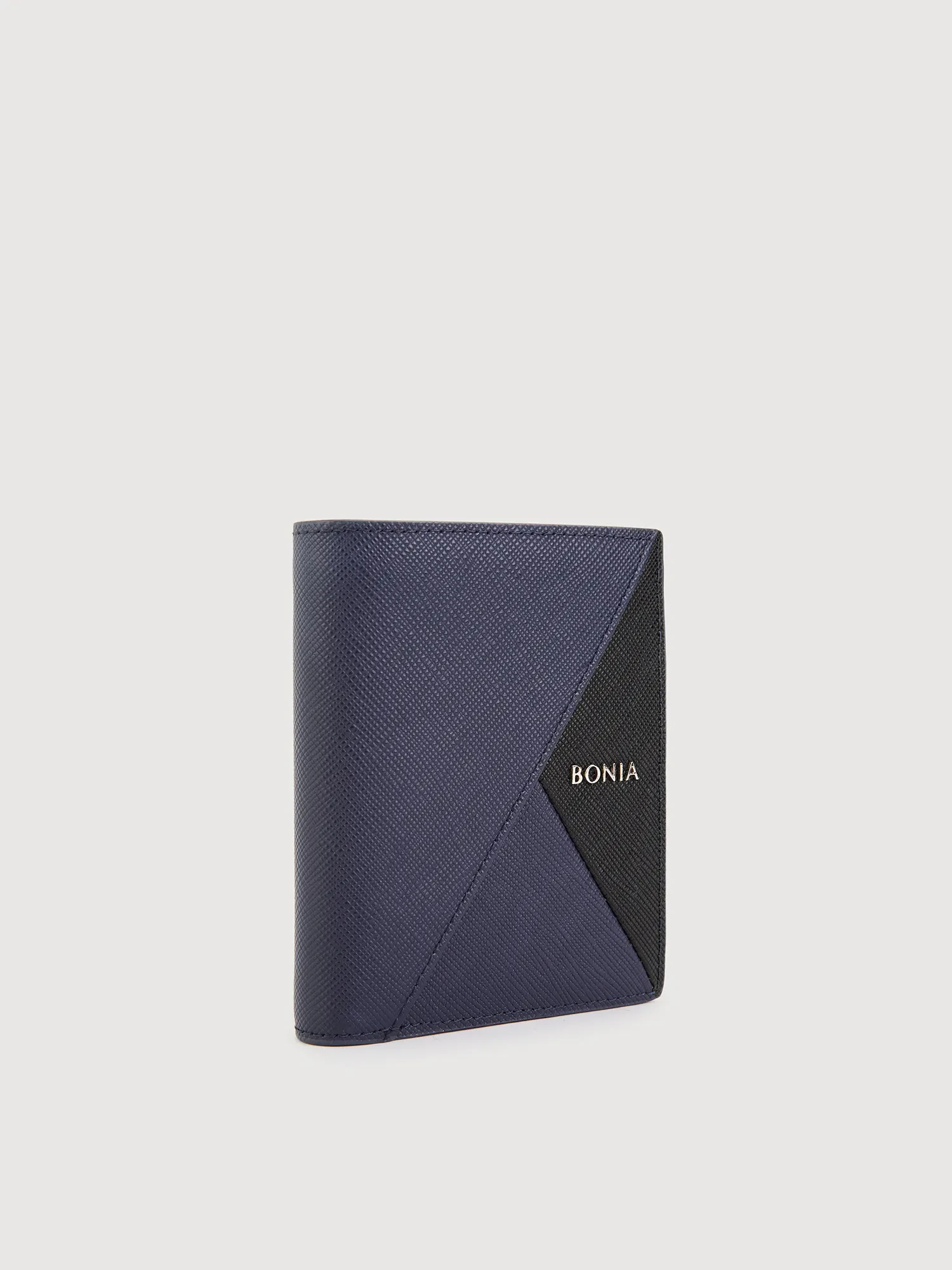 LUIGI VERTICAL WALLET WITH COIN COMPARTMENT