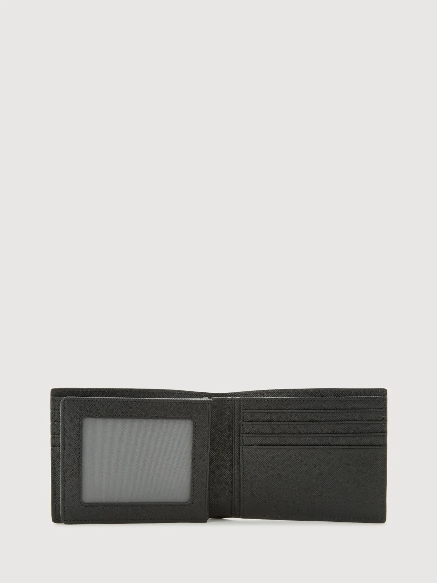 LA LUNA 1974 MONOGRAM CENTRE FLAP CARDS WALLET