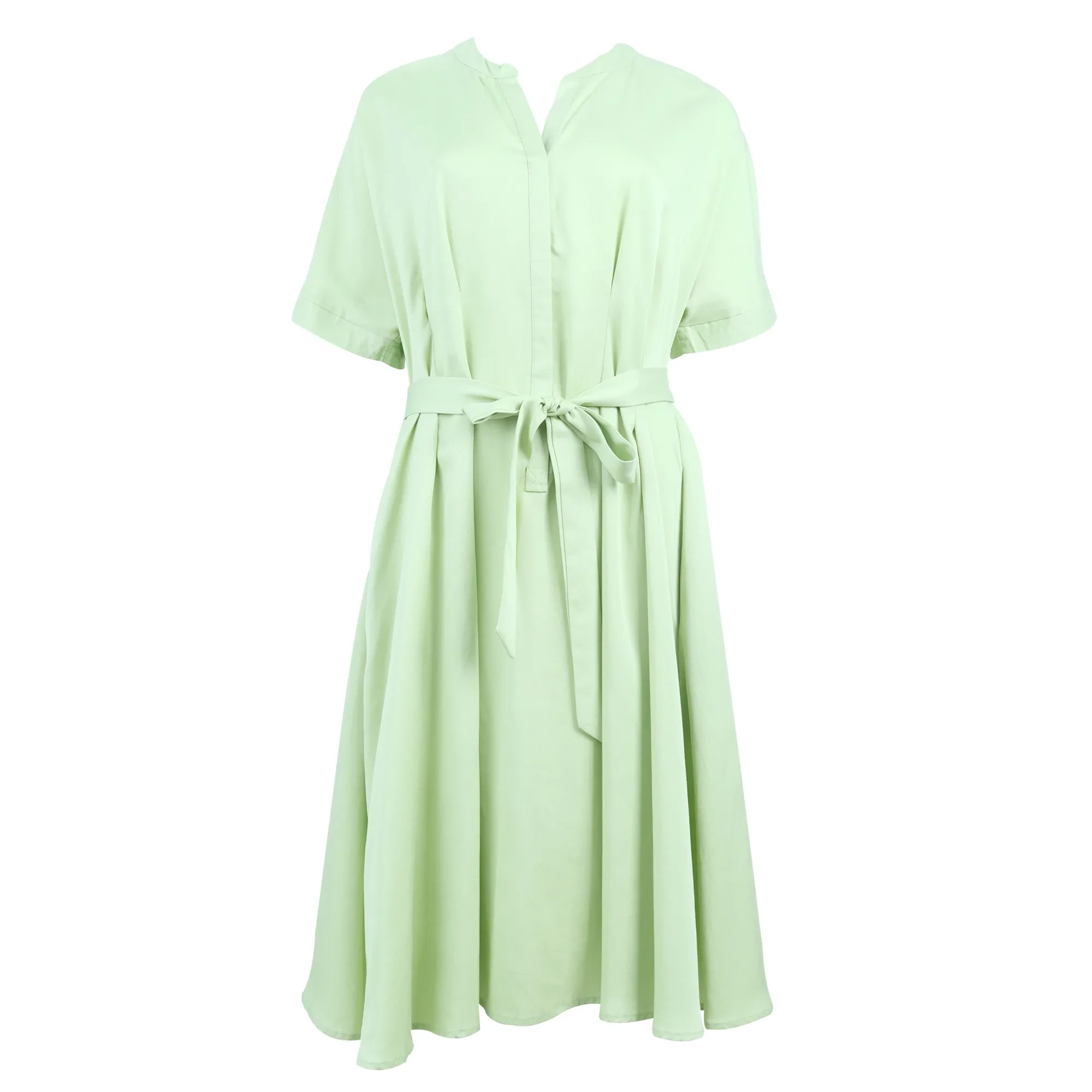 LIGHT GREEN LONG DRESS