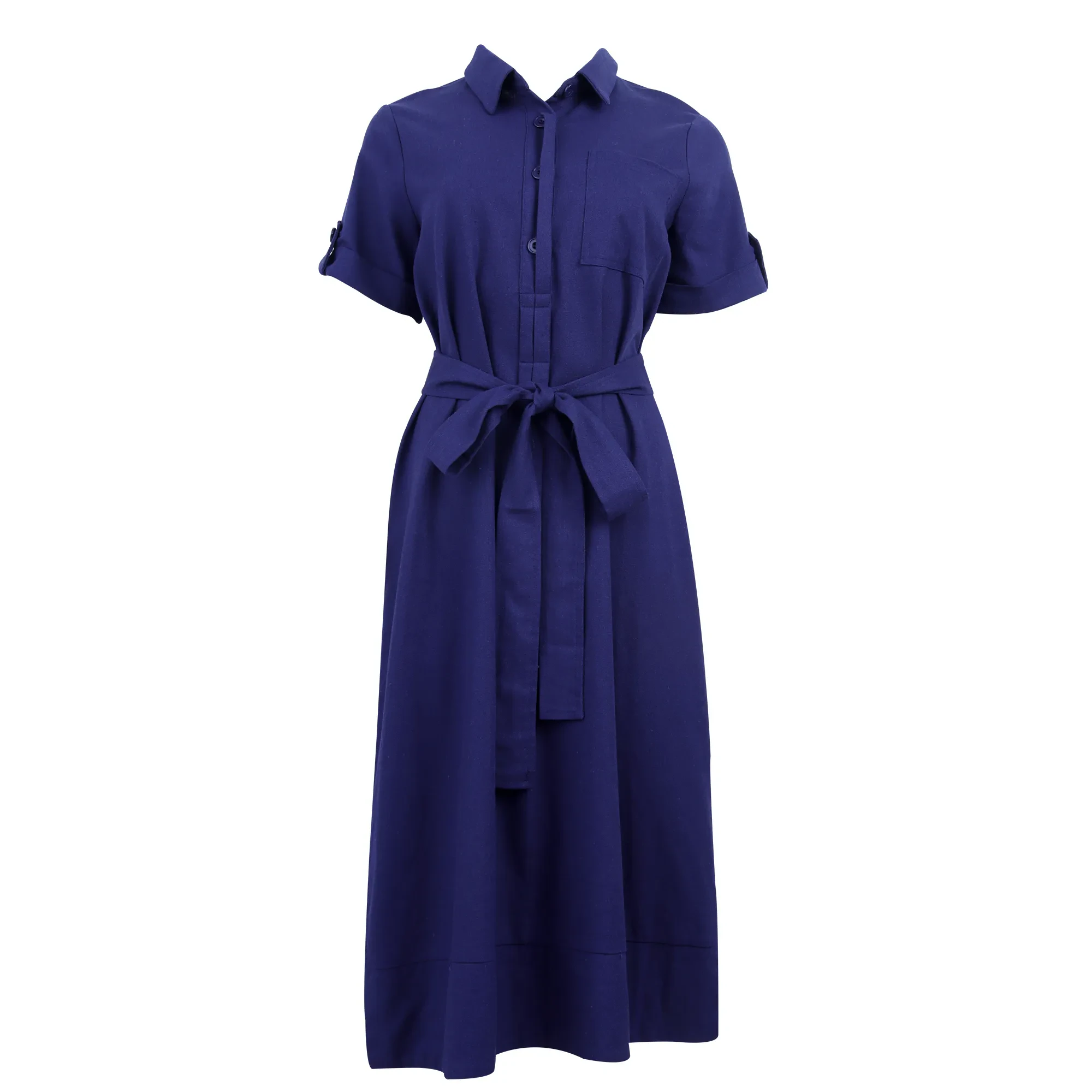 BLUE COLLAR LONG DRESS