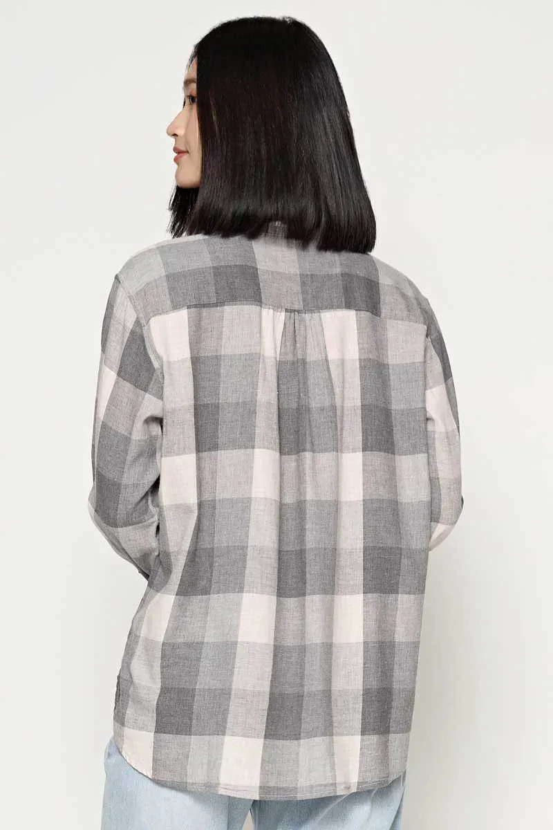 LADIES LONG SLEEVE SHIRT MULTI