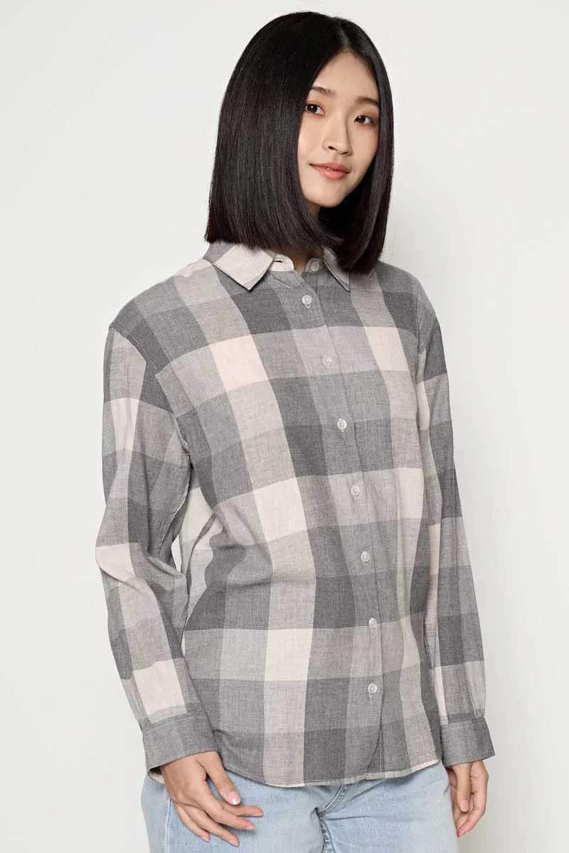 LADIES LONG SLEEVE SHIRT MULTI