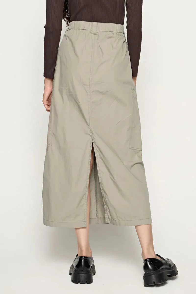 LADIES SKIRT OLIVE