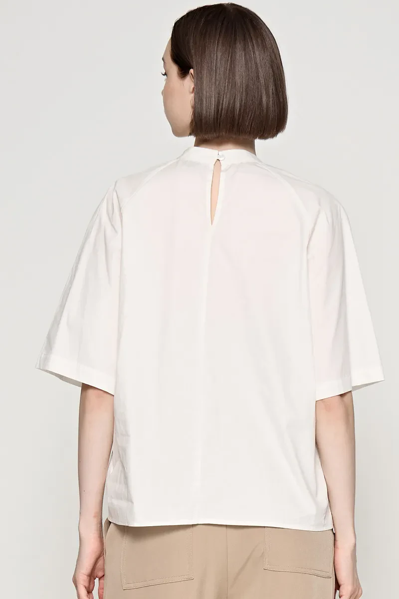 LADIES TREND BLOUSE OFF WHITE