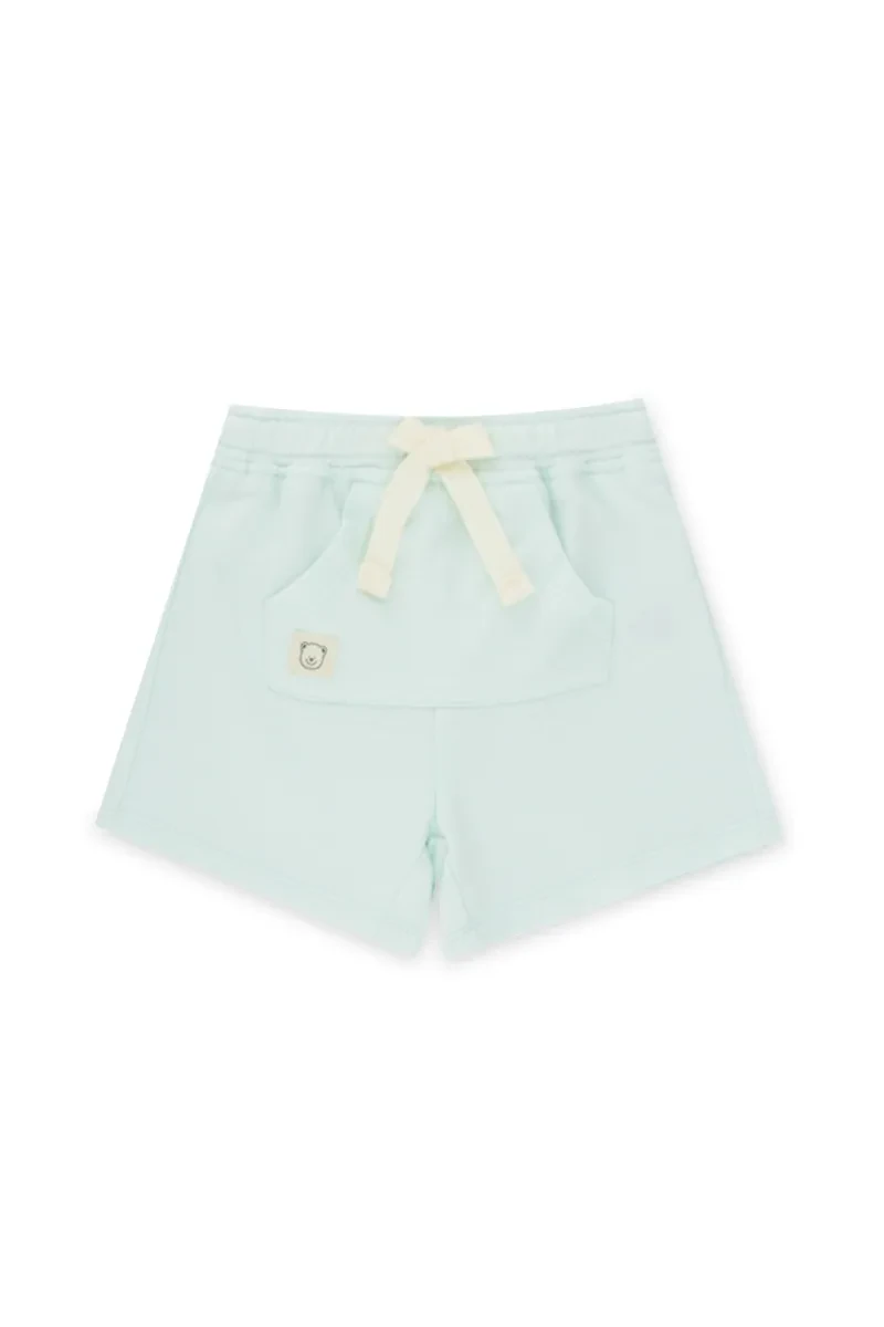 MIKI CASUAL SHORT PANTS BABY BOY SHORTS LT GREEN
