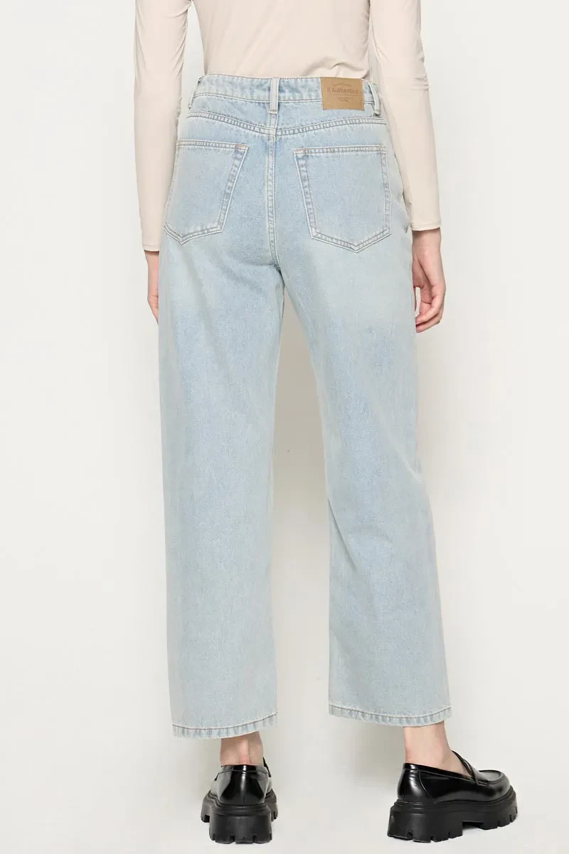 LADIES ESSENTIAL LONG JEANS LT BLUE