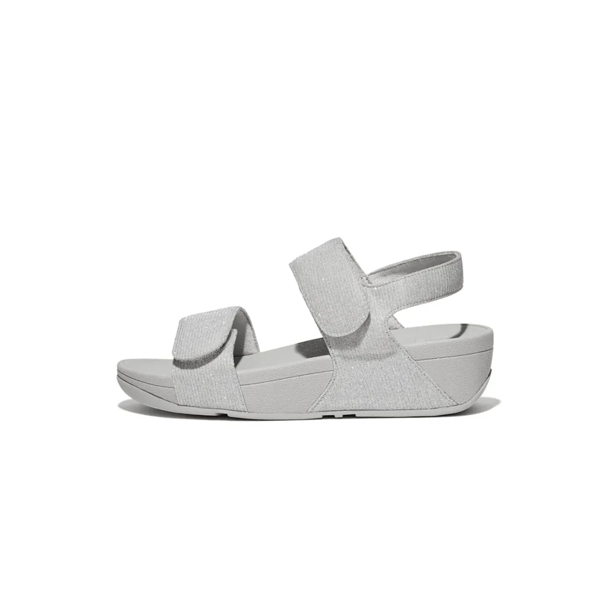 LULU WOMEN ADJUSTBLE SHIMMERLUX BACK-STRP SANDALS