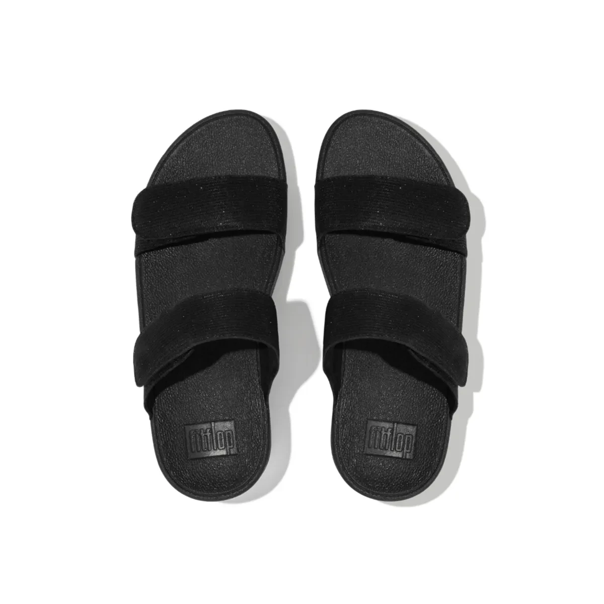 LULU WOMEN ADJUSTBLE SHIMMERLUX SLIDES