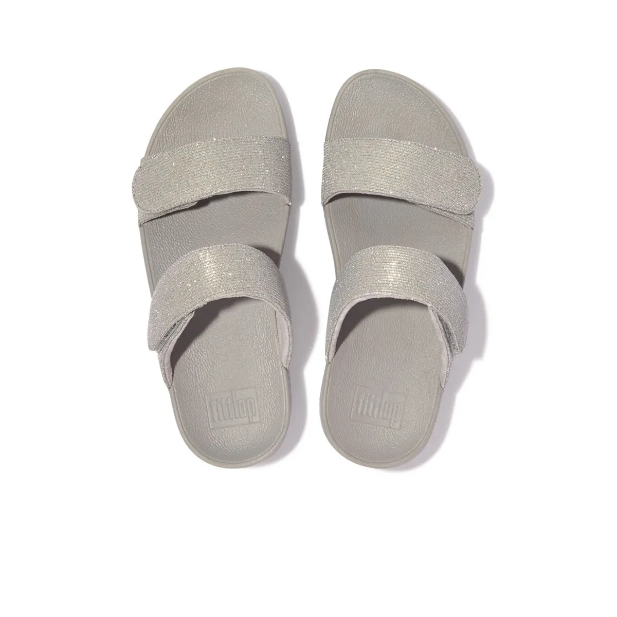 LULU WOMEN ADJUSTBLE SHIMMERLUX SLIDES