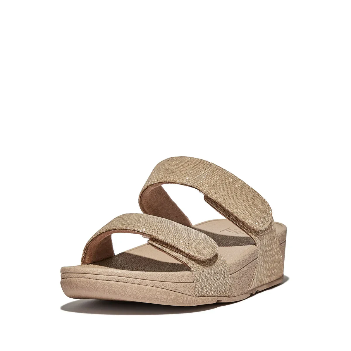 LULU WOMEN ADJUSTBLE SHIMMERLUX SLIDES