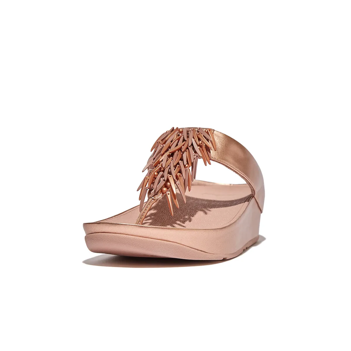RUMBA WOMEN BEADED METALLIC TOE-POST
