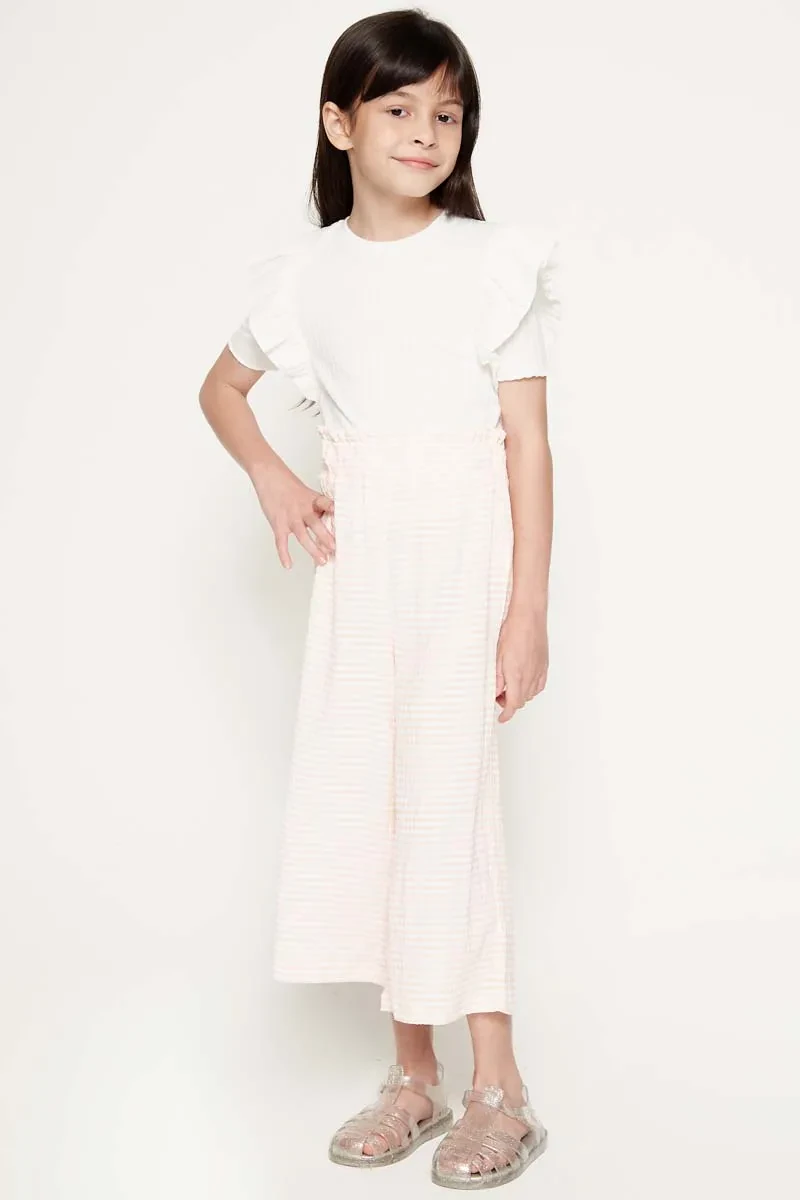 KIDS GIRL TOP OFF WHITE