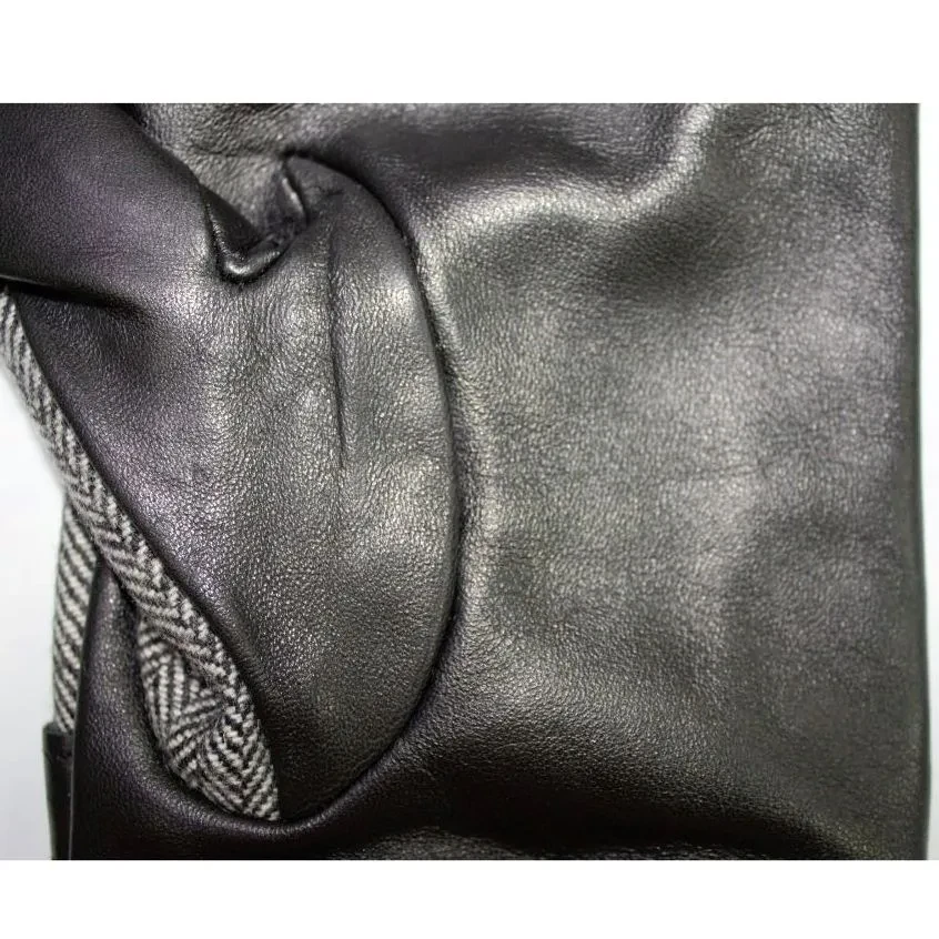 WINTER TIME MEN LEATHER GLOVES 5 DEGREES AND BELOW