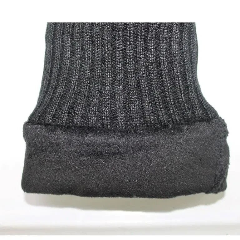 WINTER TIME MEN LEATHER GLOVES 5 DEGREES AND BELOW