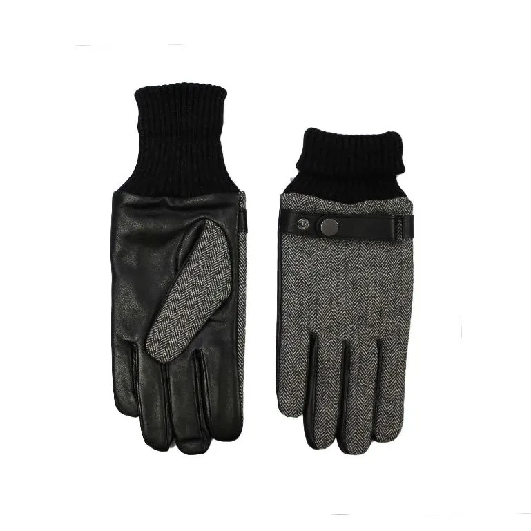 WINTER TIME MEN LEATHER GLOVES 5 DEGREES AND BELOW