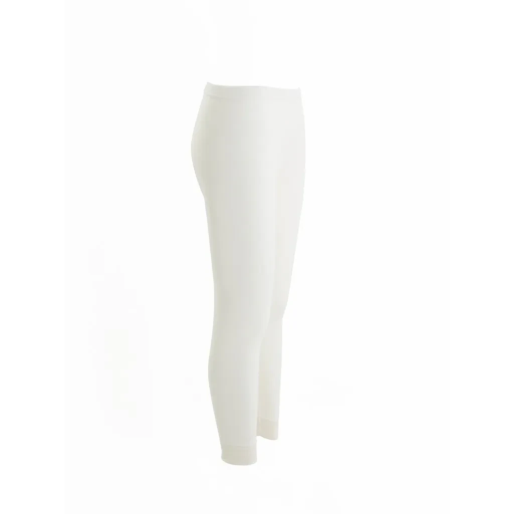 WINTER TIME LADIES WOOLMAX CREW NECK SET - OFF WHITE