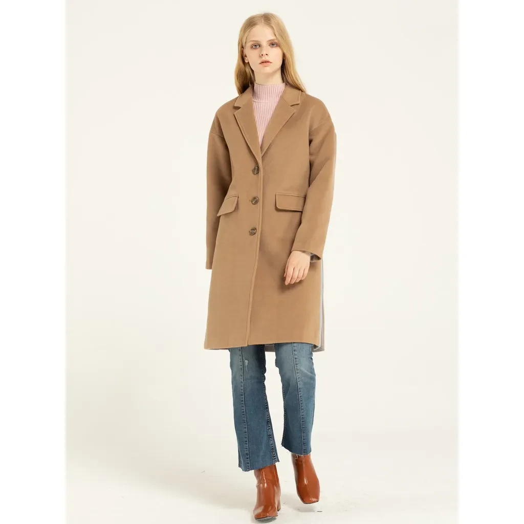WINTER TIME LADIES COAT 5 DEGREES AND ABOVE - CAMEL