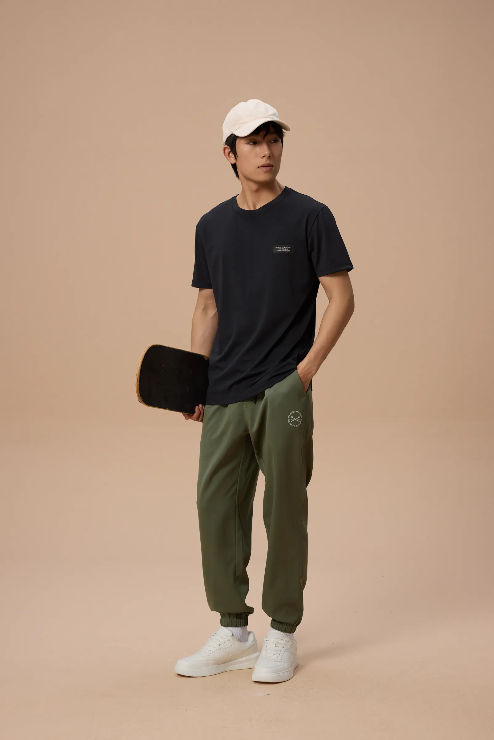 BOHEMIAN EXPLORER MEN'S OVERSIZED TEE WITH PRINT