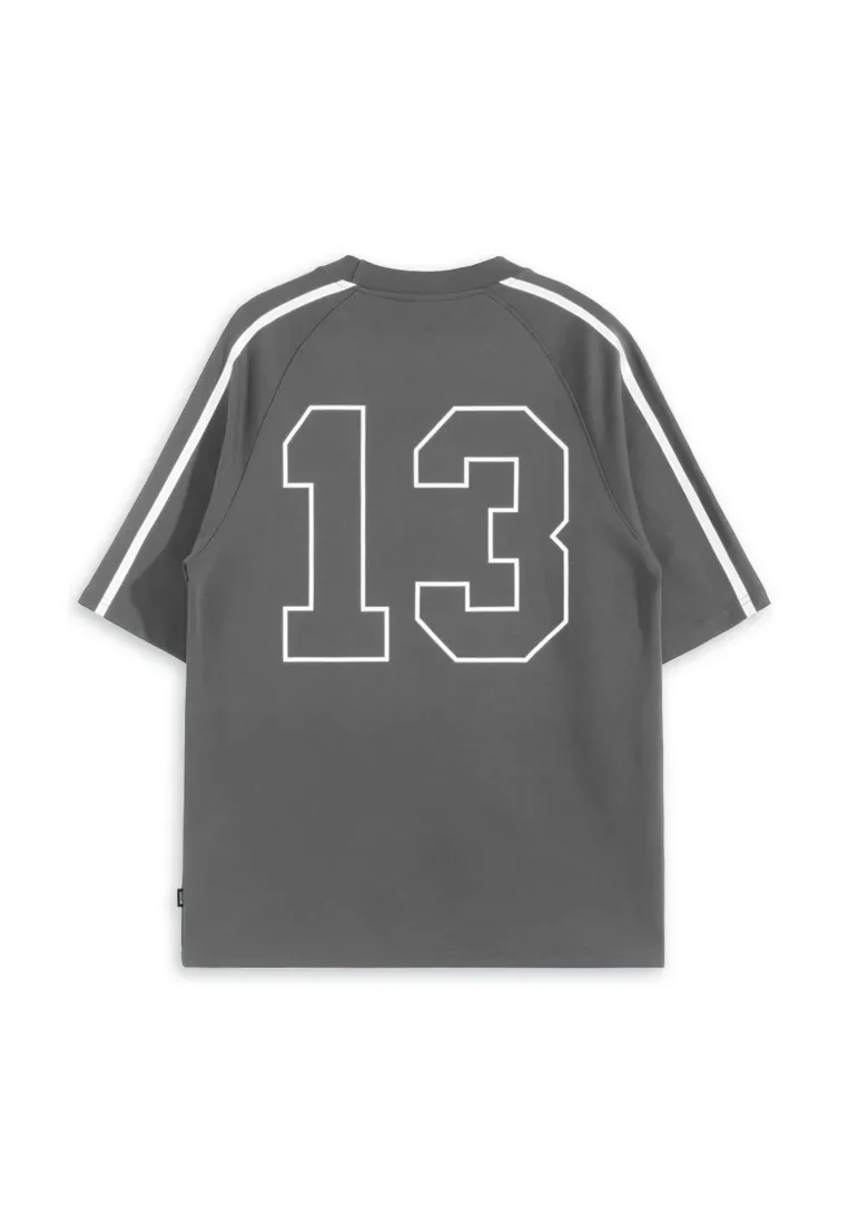 DRUM SELECT REFLECTIVE PRINT OVERSIZED TEE