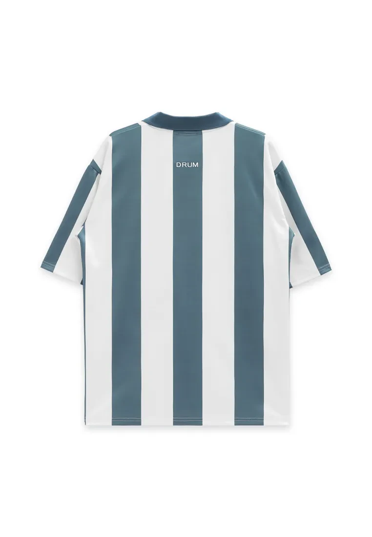 DRUM SELECT VERTICAL STRIPE POLO JERSEY