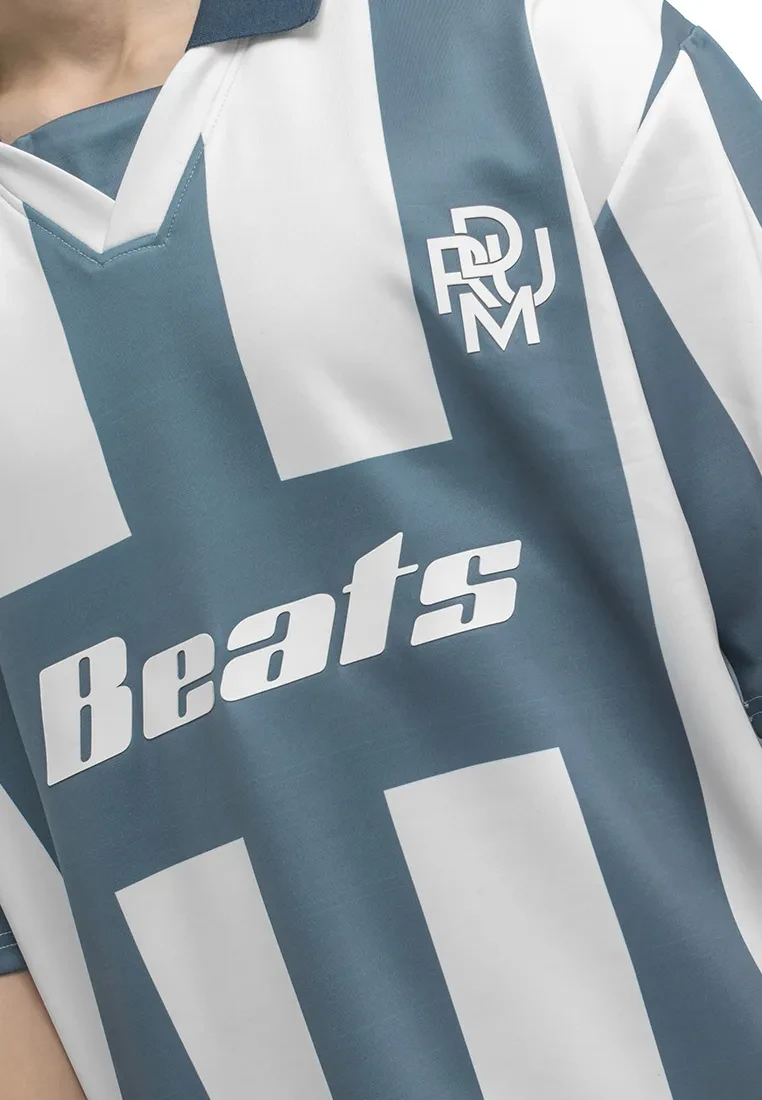 DRUM SELECT VERTICAL STRIPE POLO JERSEY