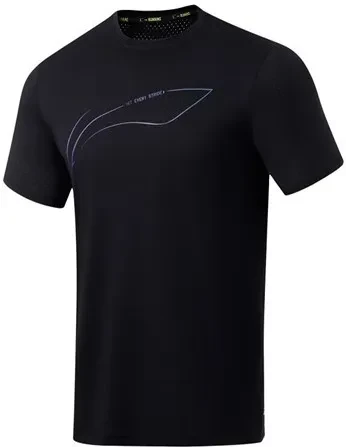 LI-NING S/S T SHIRT - BLACK