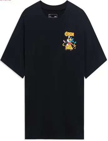 LI-NING S/S T SHIRT - BLACK