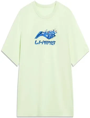 LI-NING S/S T SHIRT - GREEN