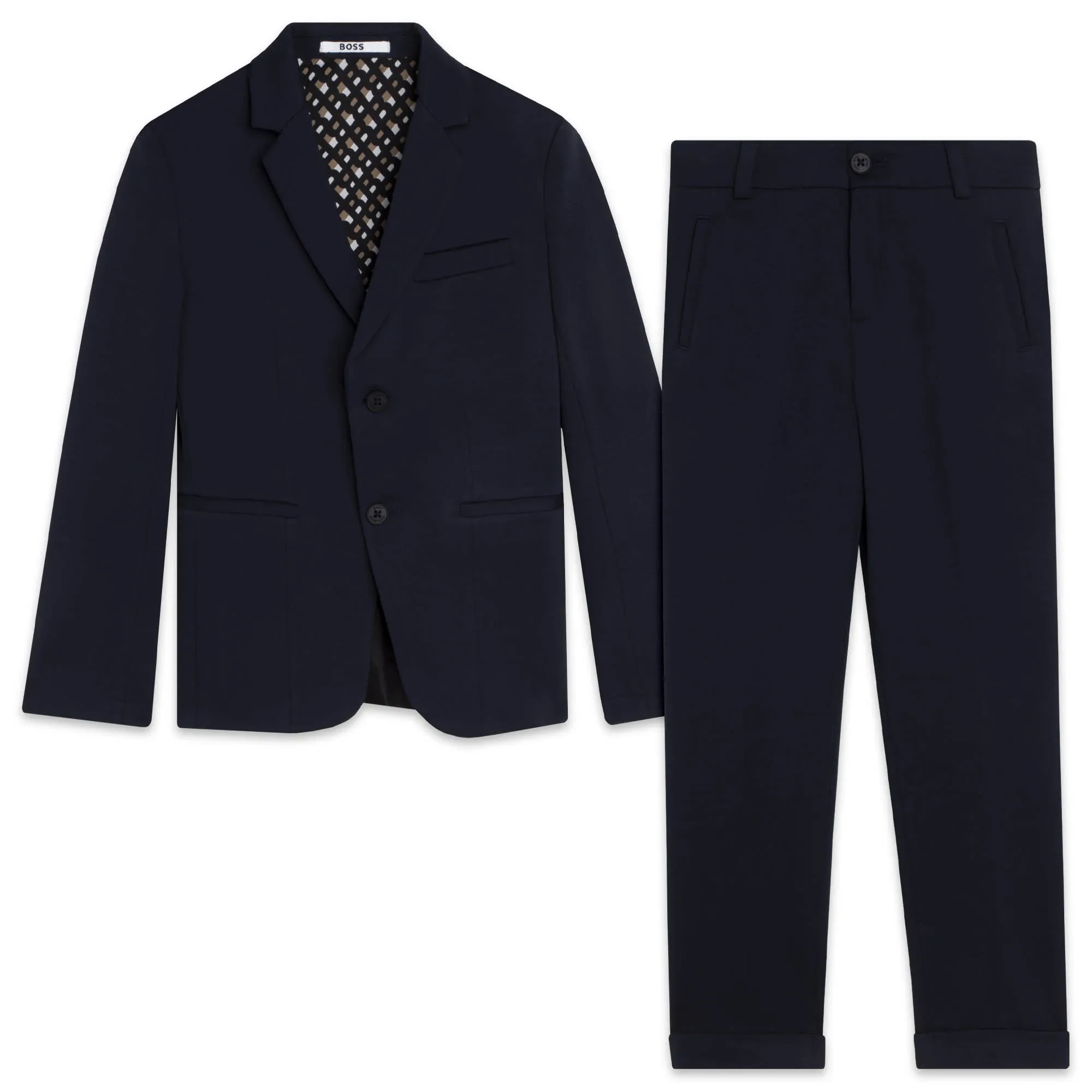 JACKET+TROUSERS SET - ELECTRIC BLUE}