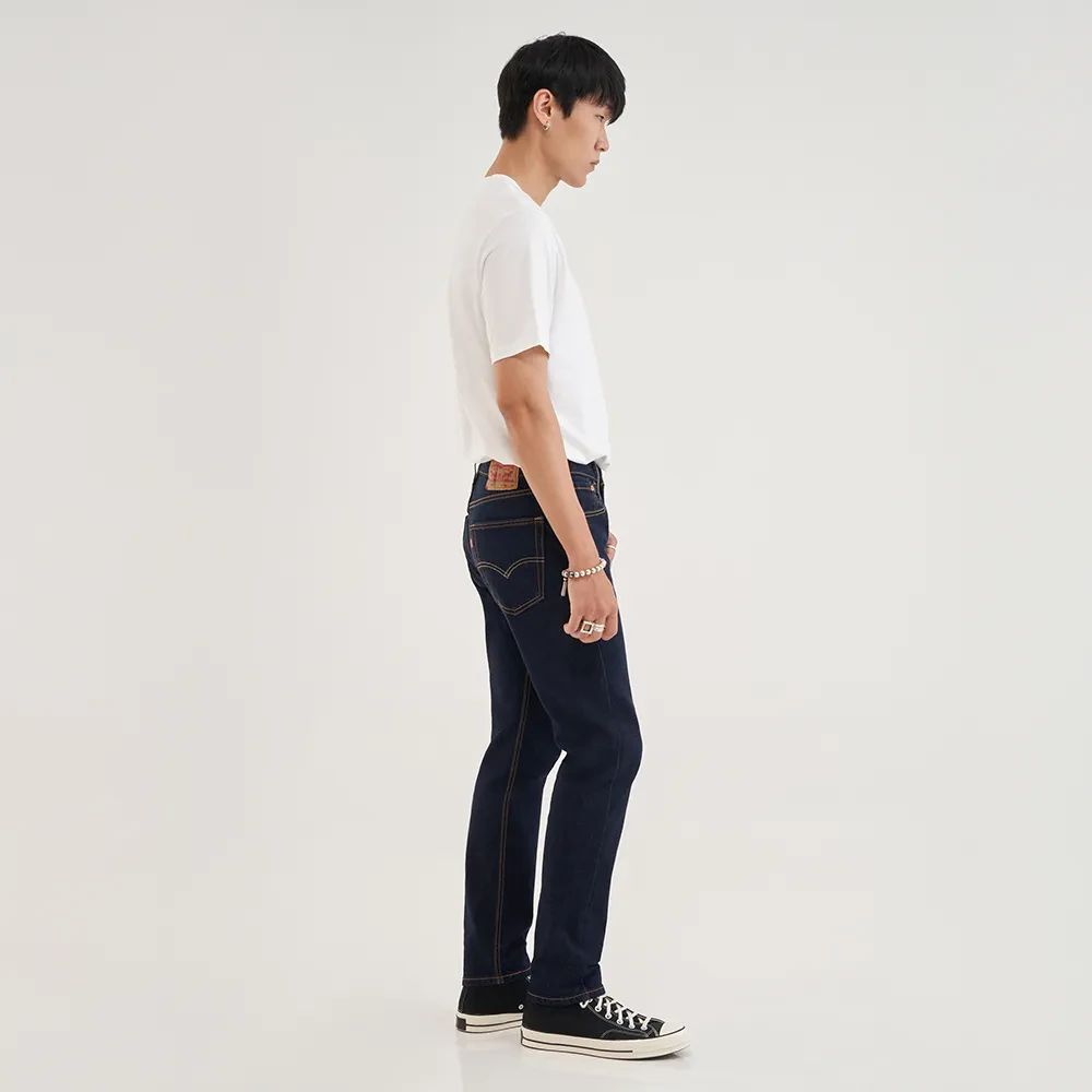 LEVI'S MEN'S 502 TAPER JEANS - DARK INDIGO-FLAT FINISH